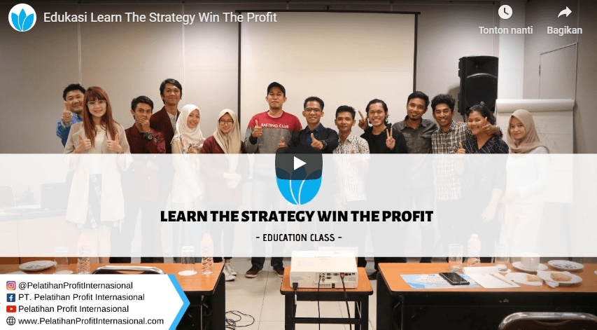 Edukasi Learn The Strategy Win The Profit